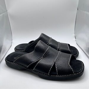 Cole Haan Gordon Slide Sandals country  slides black flip flops men’s size 12M
